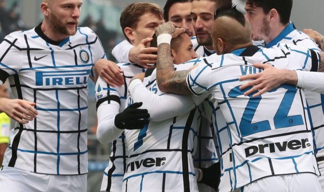 El Inter celebra el primer gol