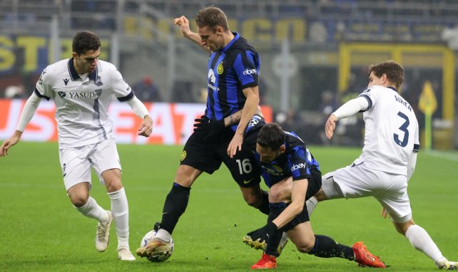 Davide Frattesi con el Inter de Milán