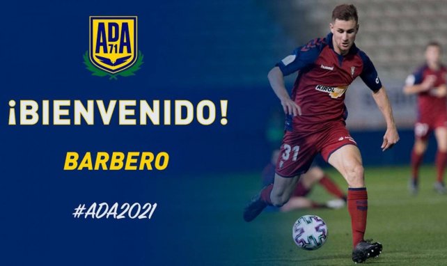Iván Barbero jugará en el Alcorcón