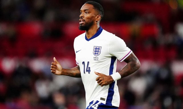Ivan Toney, con la Selección de Inglaterra