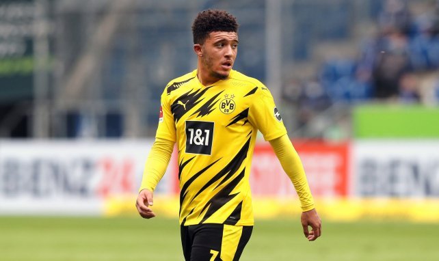 Jadon Sancho milita en el Borussia Dortmund