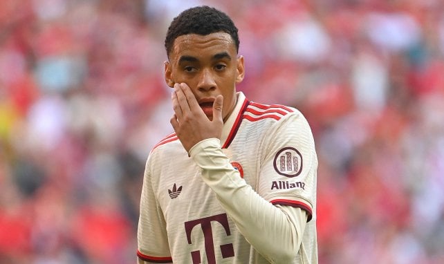 Jamal Musiala con el Bayern Múnich