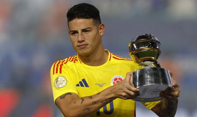 James Rodríguez con Colombia