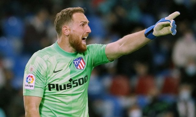 Jan Oblak con el Atlético de Madrid