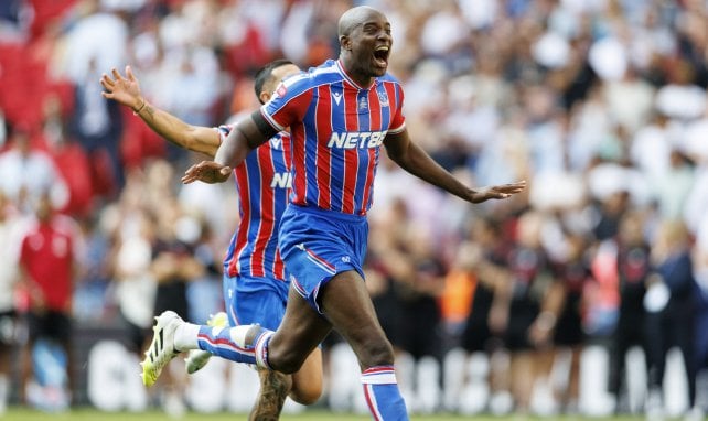Jean-Philippe Mateta con el Crystal Palace