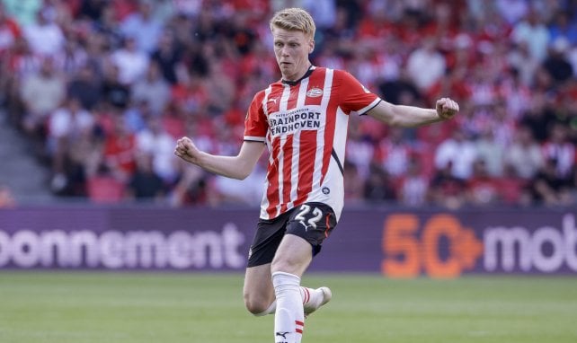 Jerdy Schouten con el PSV Eindhoven