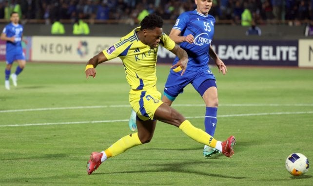 Jhon Durán con el Al-Nassr
