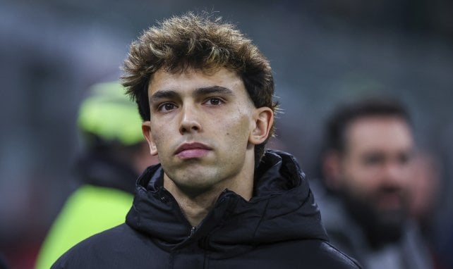 Joao Félix con el AC Milan