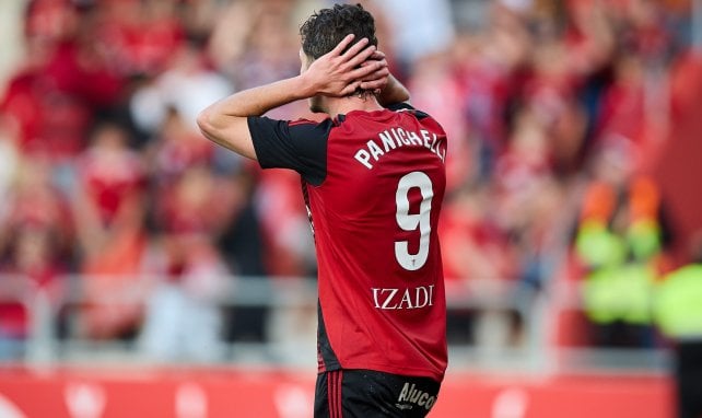 Joaquín Panichelli con el Mirandés