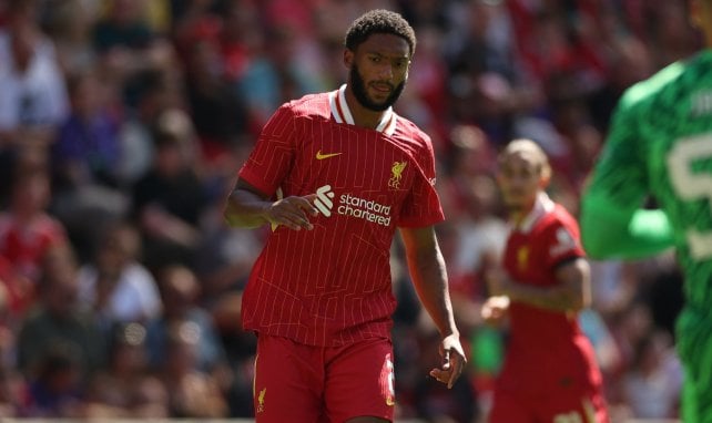 Joe Gomez con el Liverpool