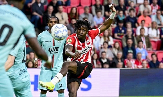 Johan Bakayoko con el PSV Eindhoven