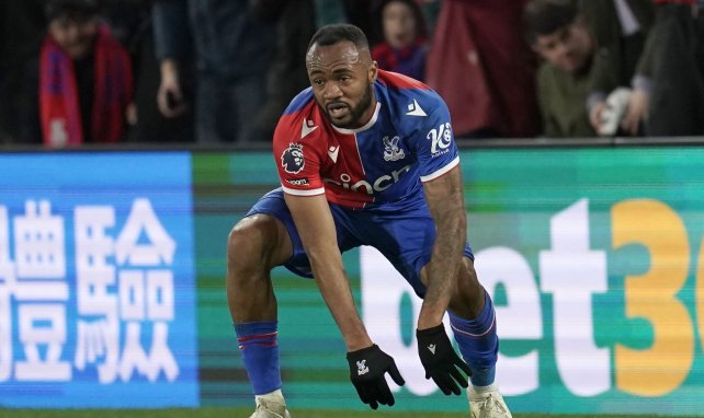 Jordan Ayew con el Crystal Palace