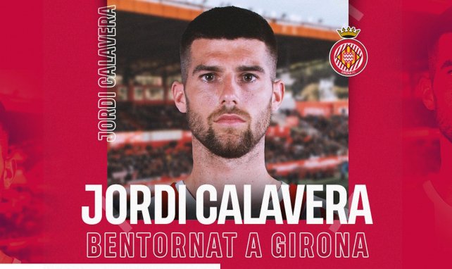 Jordi Calavera jugará en el Girona