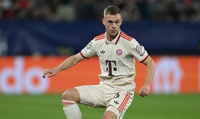 Joshua Kimmich con el Bayern Múnich