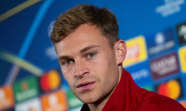 Joshua Kimmich en sala de prensa