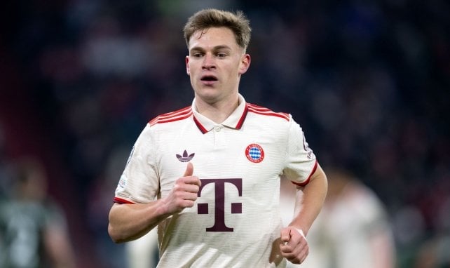 Joshua Kimmich con el Bayern Múnich