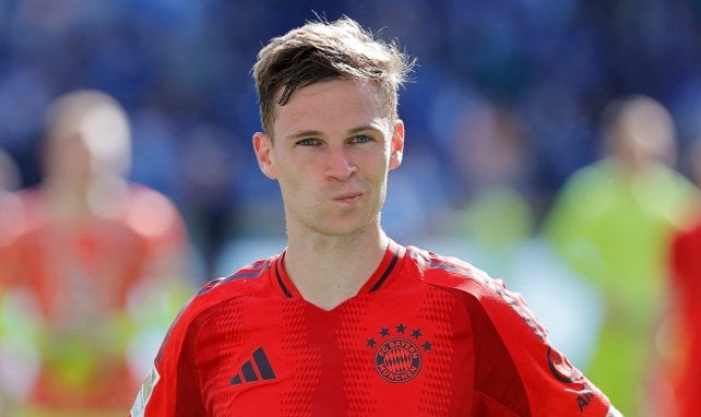 Joshua Kimmich con el Bayern Múnich