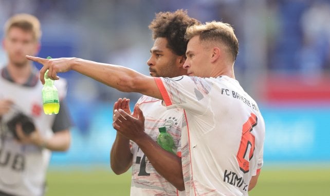 Kimmich y Gnabry con el Bayern Múnich