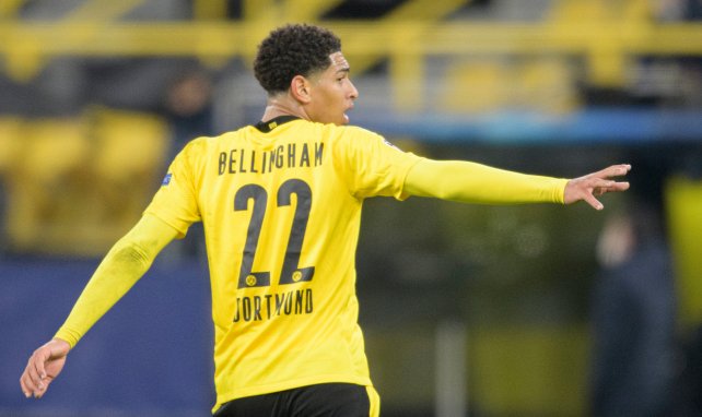 Jude Bellingham con el Borussia Dortmund