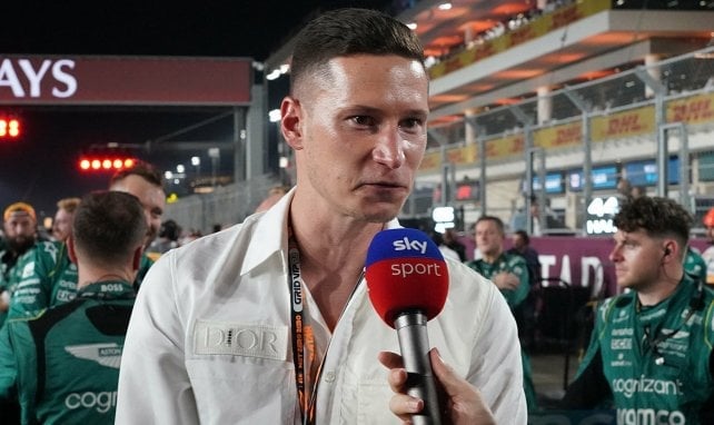 Julian Draxler, ante el micrófono
