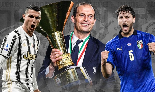 Massimiliano Allegri es el líder de la Juventus
