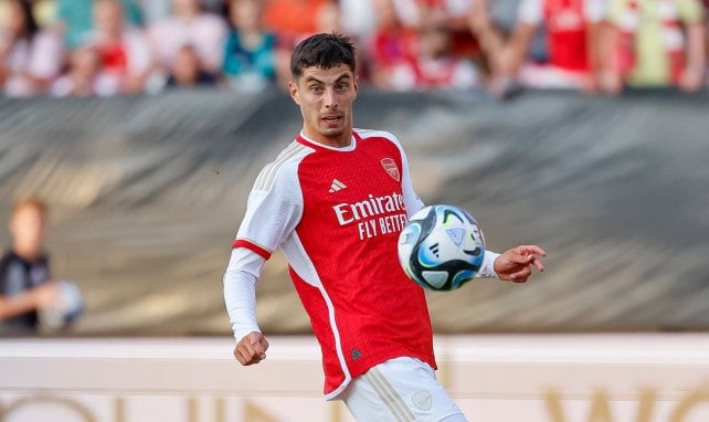 Kai Havertz con el Arsenal