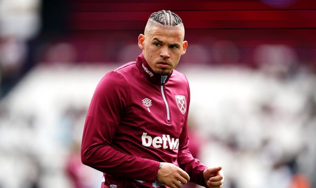 Kalvin Phillips con el West Ham