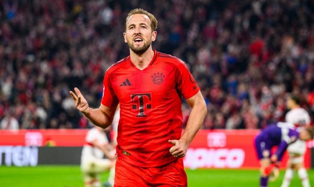 Harry Kane con el Bayern Múnich