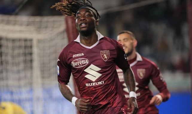 Yann Karamoh con el Torino