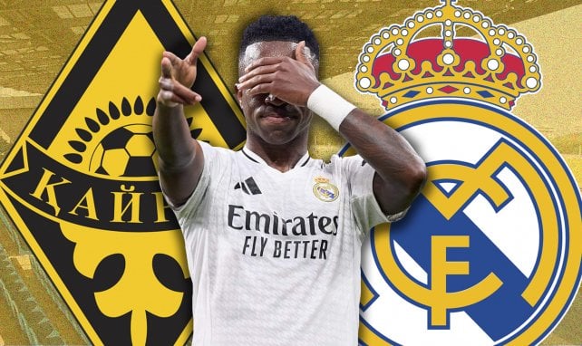 Vinícius Júnior con el Real Madrid