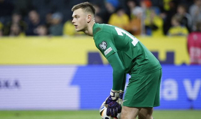 Karl Hein con la selección de Estonia