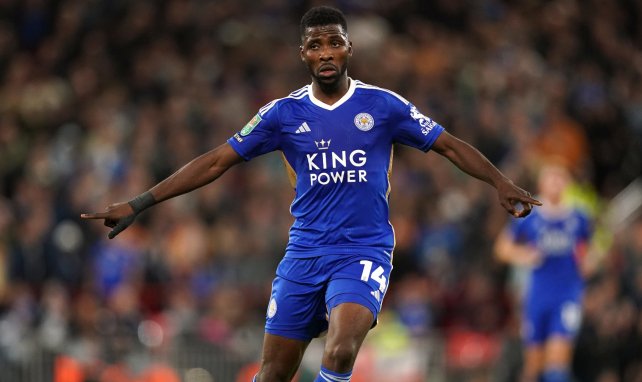 Kelechi Iheanacho con el Leicester