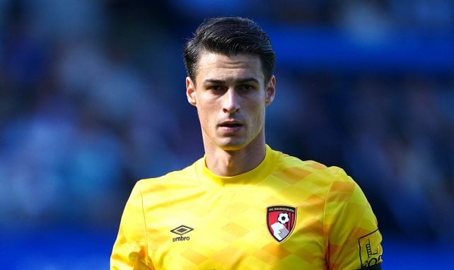 Kepa Arrizabalaga con el Bournemouth