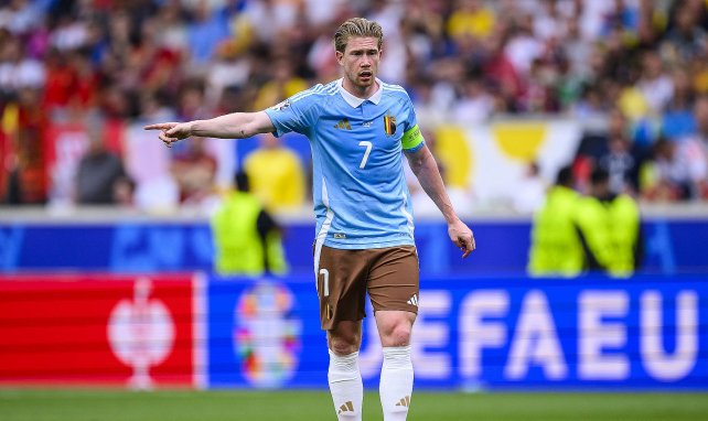 Kevin de Bruyne, con Bélgica