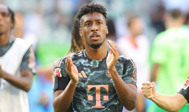 Kingsley Coman con el Bayern Múnich