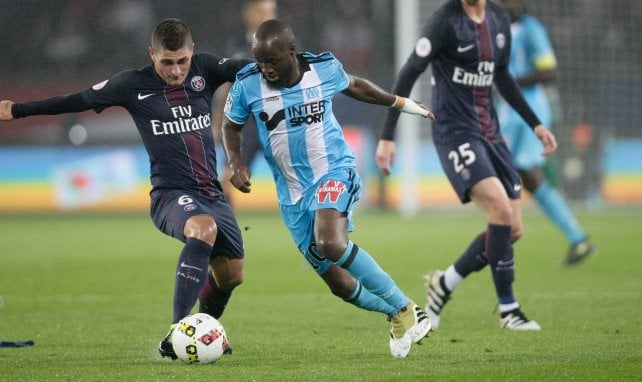 Lassana Diarra en el Olympique de Marsella