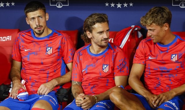 Lenglet, Griezmann y Llorente en el banquillo