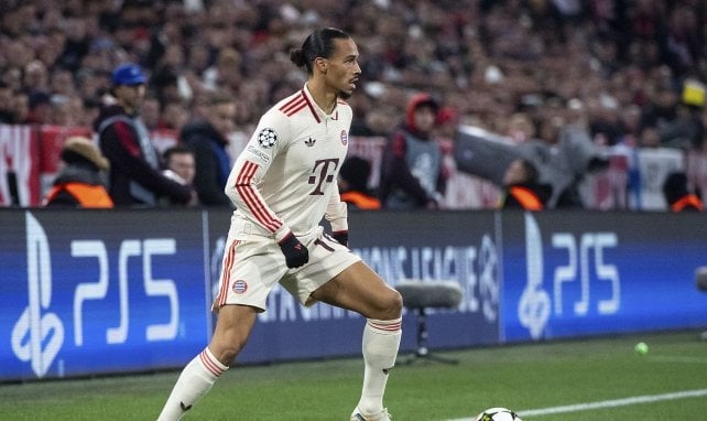 Leroy Sané con el Bayern Múnich