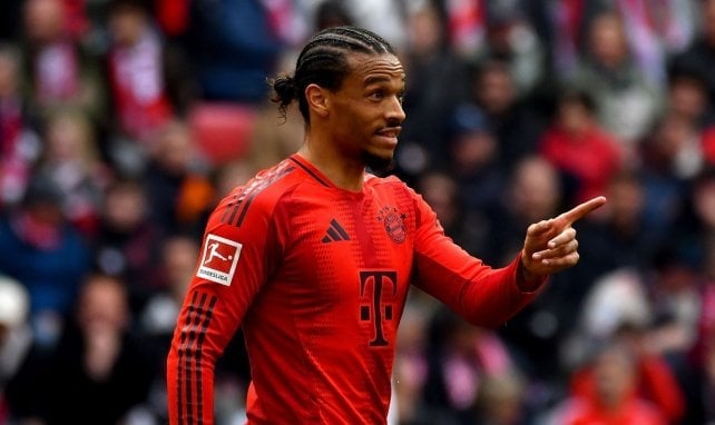 Leroy Sané con el Bayern Múnich