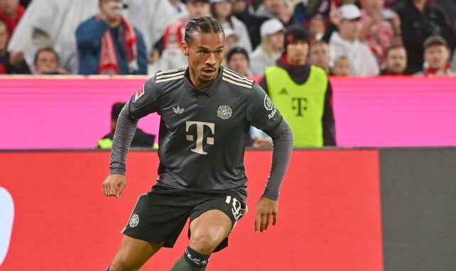 Leroy Sané con el Bayern Múnich