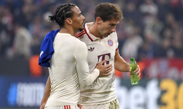 Leroy Sané y Leon Goretzka