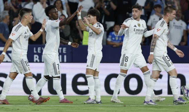Vinícius Júnior con el Real Madrid