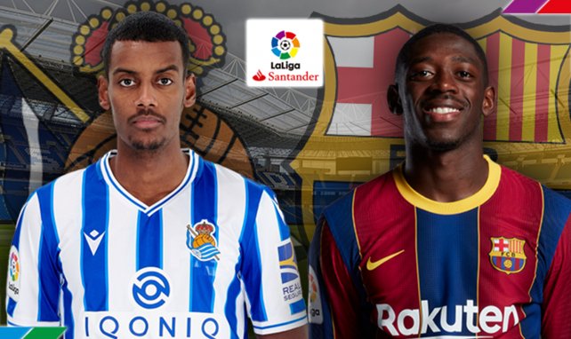 Alexander Isak y Ousmane Dembélé, titulares en San Sebastián