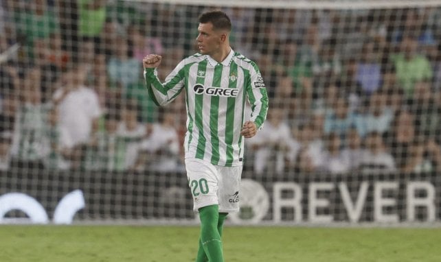 Giovani Lo Celso con el Real Betis