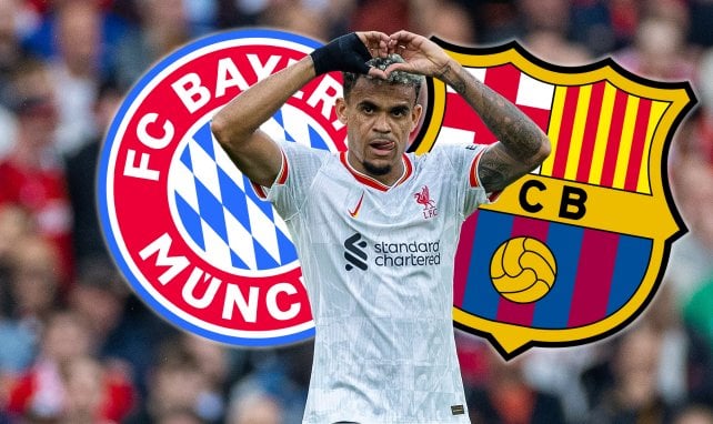 Luis Díaz, entre Barcelona y Liverpool