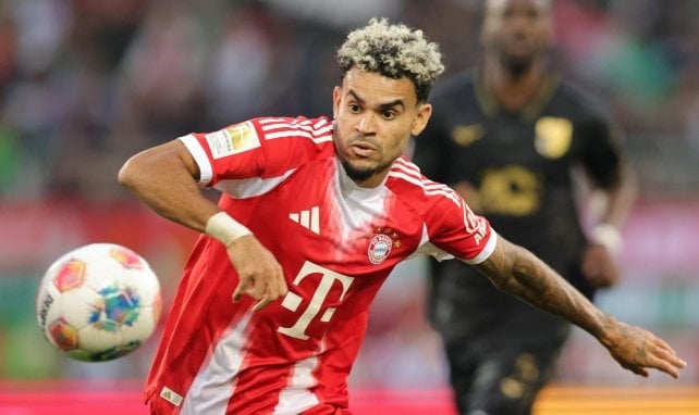 Luis Díaz con el Bayern Múnich