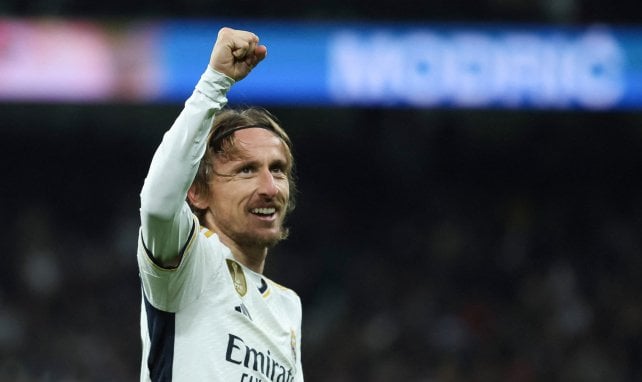 Luka Modric cambia de posición en el Real Madrid