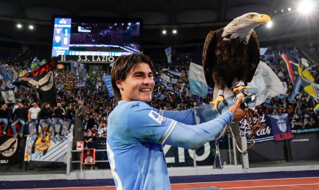 Luka Romero con la Lazio