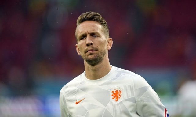 Luuk de Jong, con la selección de Países Bajos