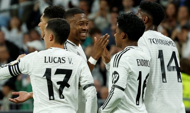Endrick con el Real Madrid